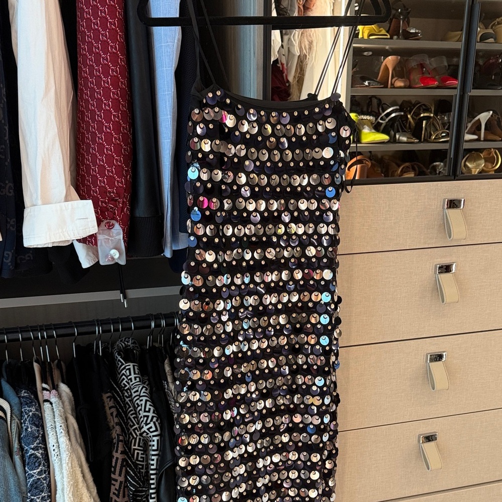Sequin Maxi Dress